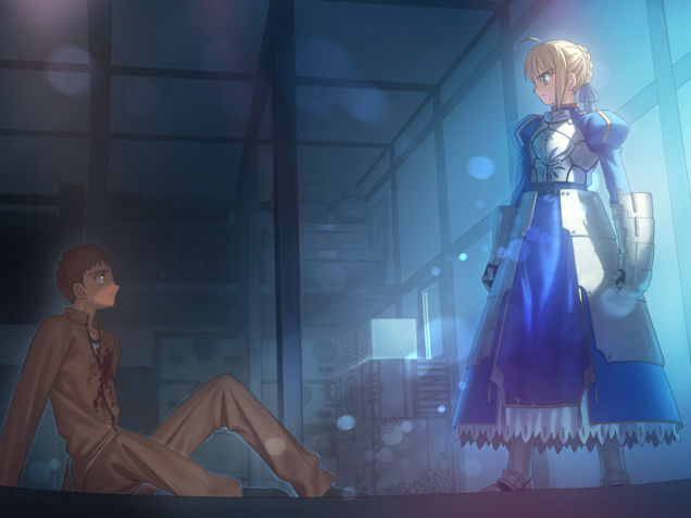 delete current progress in fate stay night visual novel
